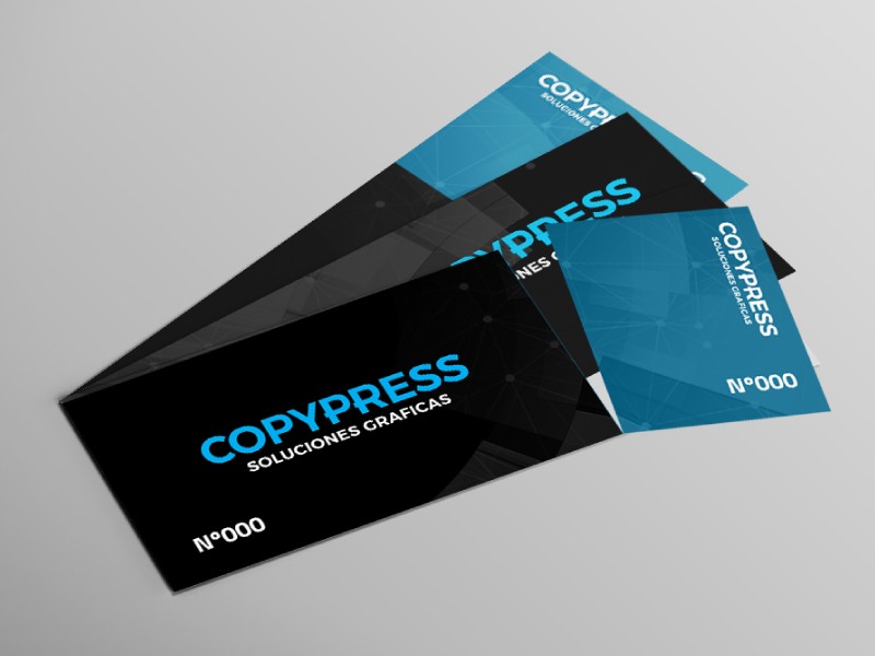 Entradas / Rifas impresas Full Color