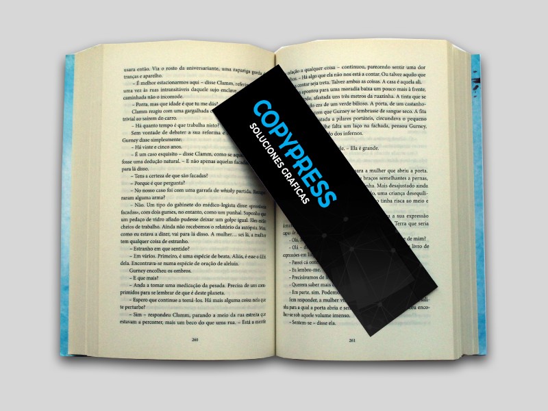 Señaladores impresos Full color