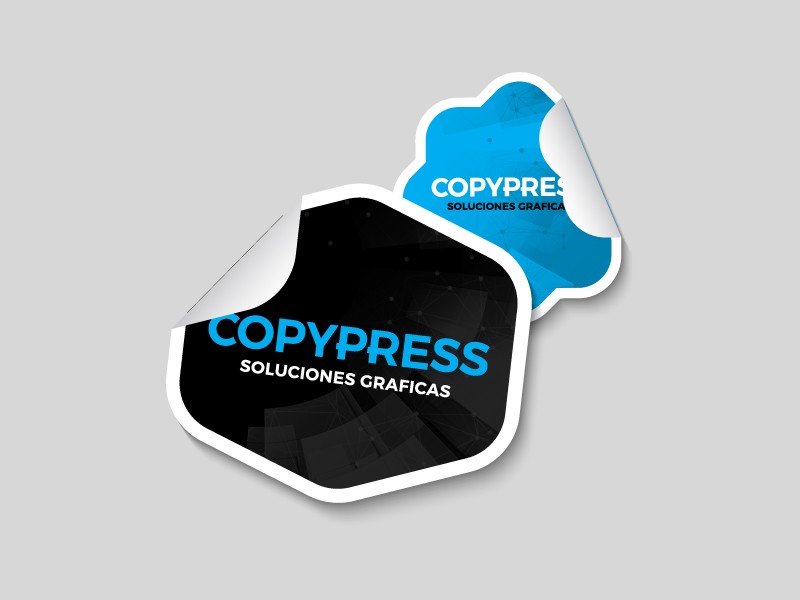 Stickers / Calcos troquelados con forma